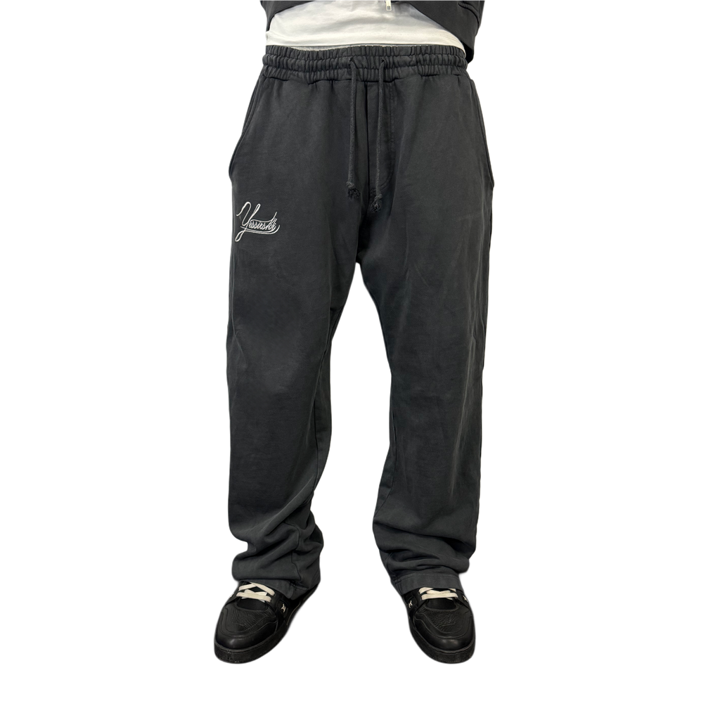 WASHED BASIC SWEATPANTS