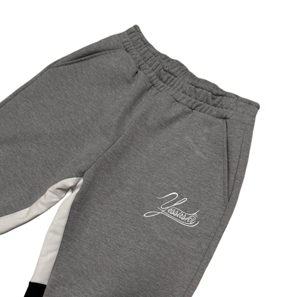 "Yessirskiii" GREY FLARE PANTS 