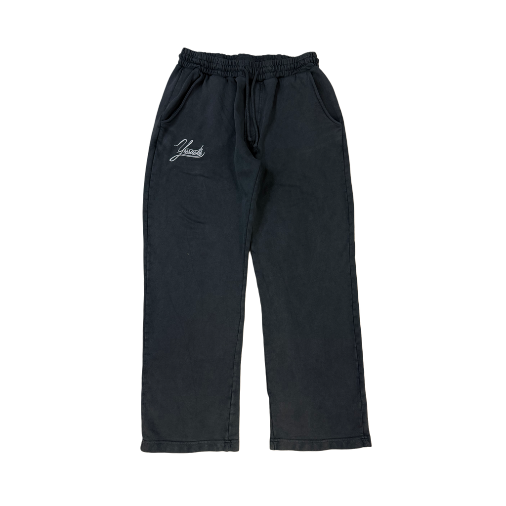 WASHED BASIC SWEATPANTS