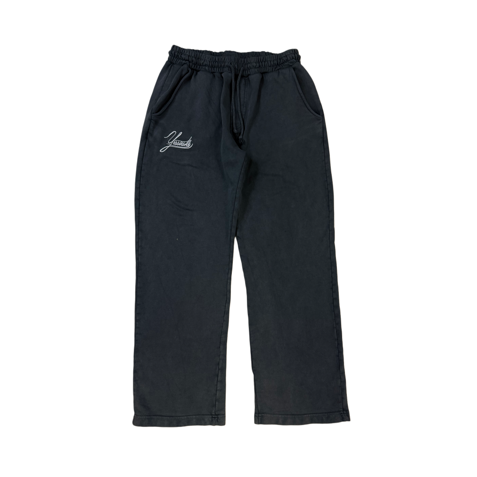 WASHED BASIC SWEATPANTS