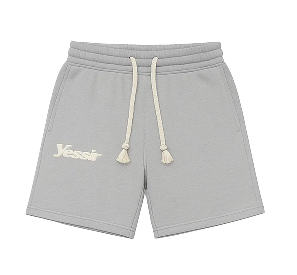 "YESSIR" ROPE LACES GREY SHORTS (Шорти Сірі)