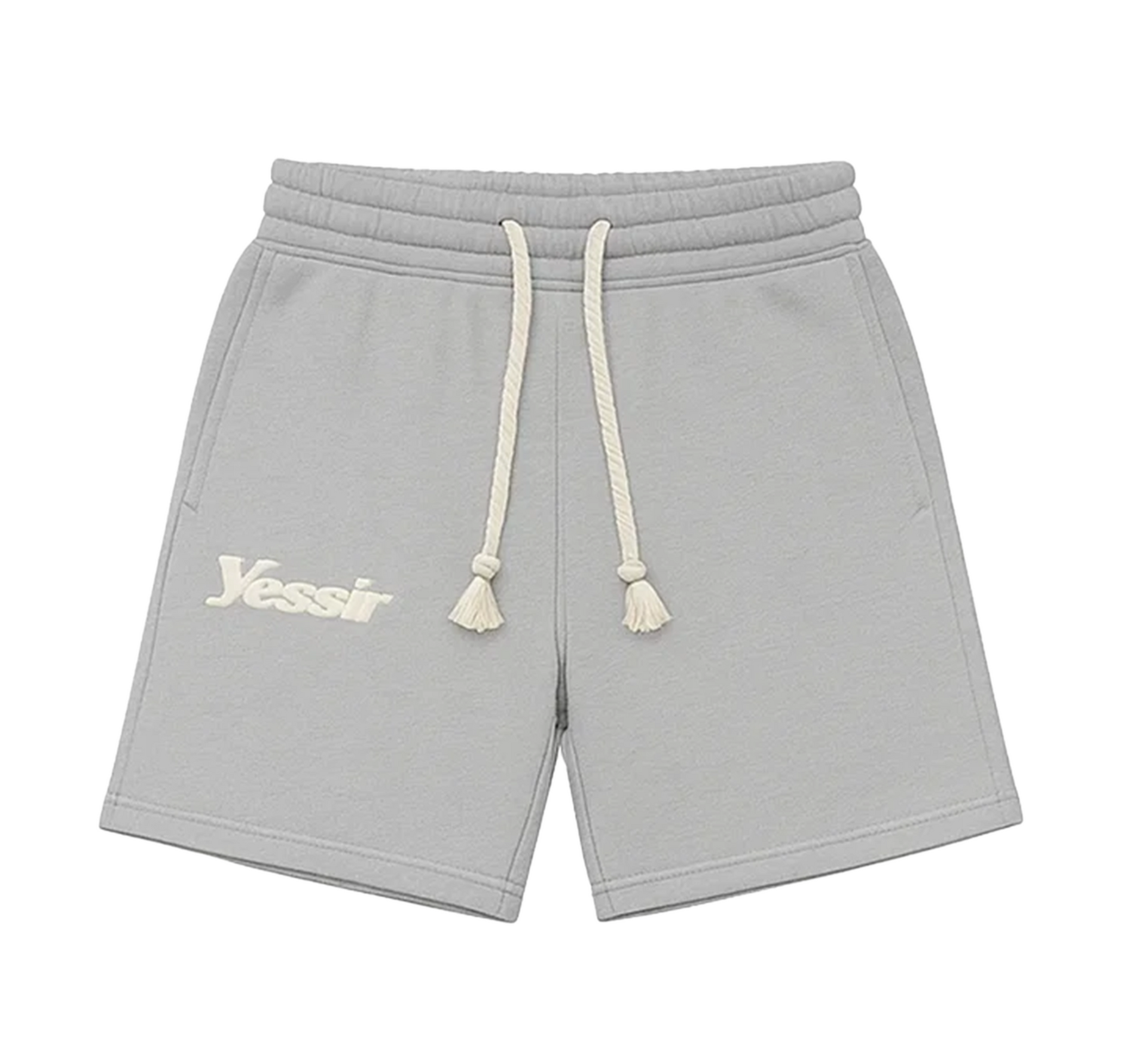 "YESSIR" ROPE LACES GREY SHORTS (Шорти Сірі)