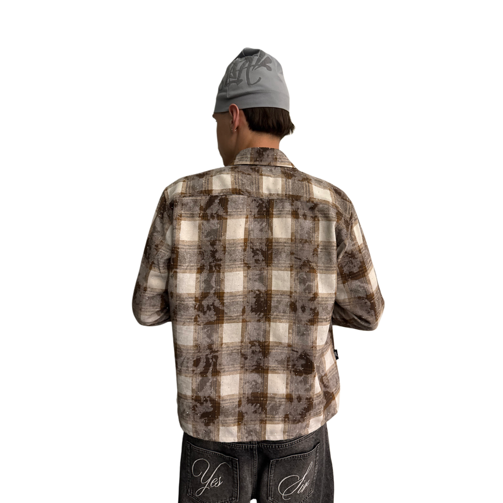 RHINESTONE FLANNEL