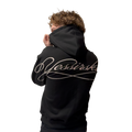 "Yessirskkiii" SIGNATURE BLACK ZIP HOODIE