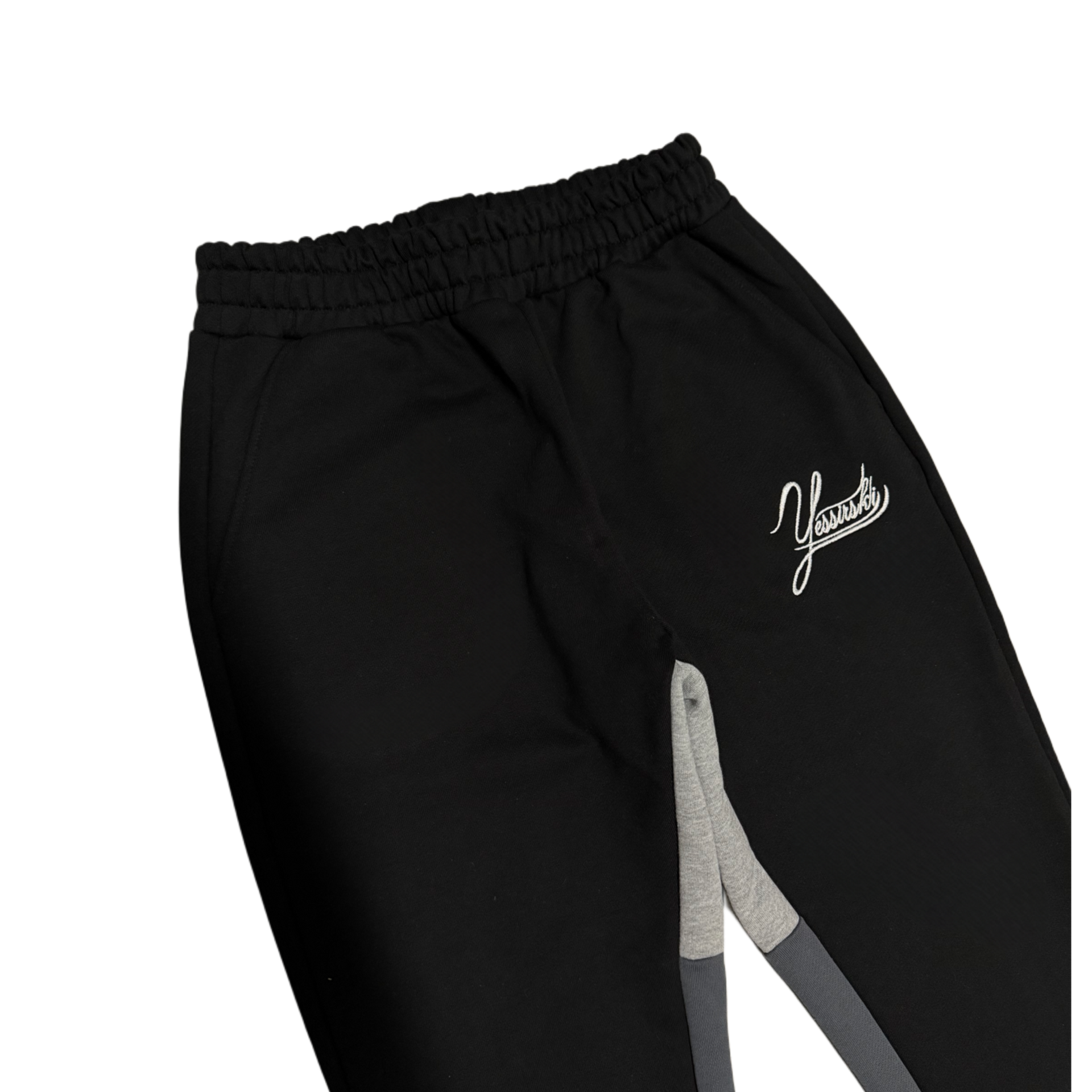 "Yessirskiii" BLACK FLARE PANTS 
