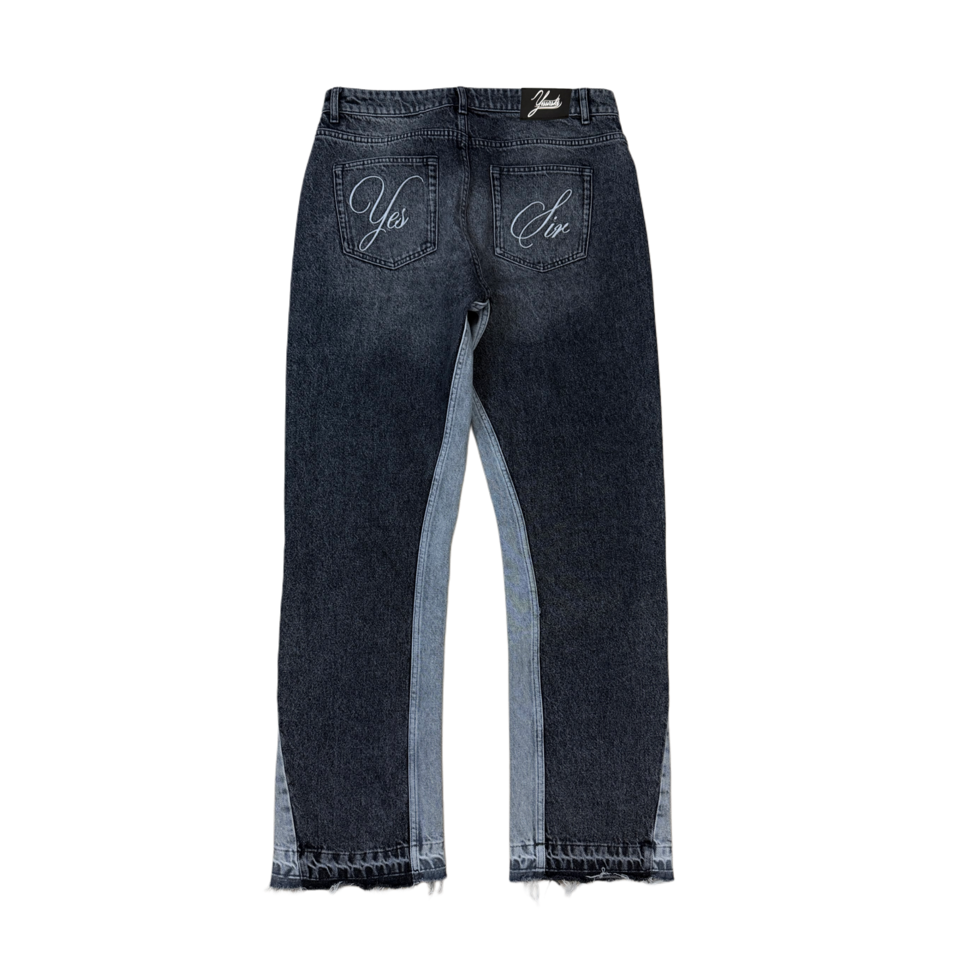 "YES SIR" FLARE JEANS