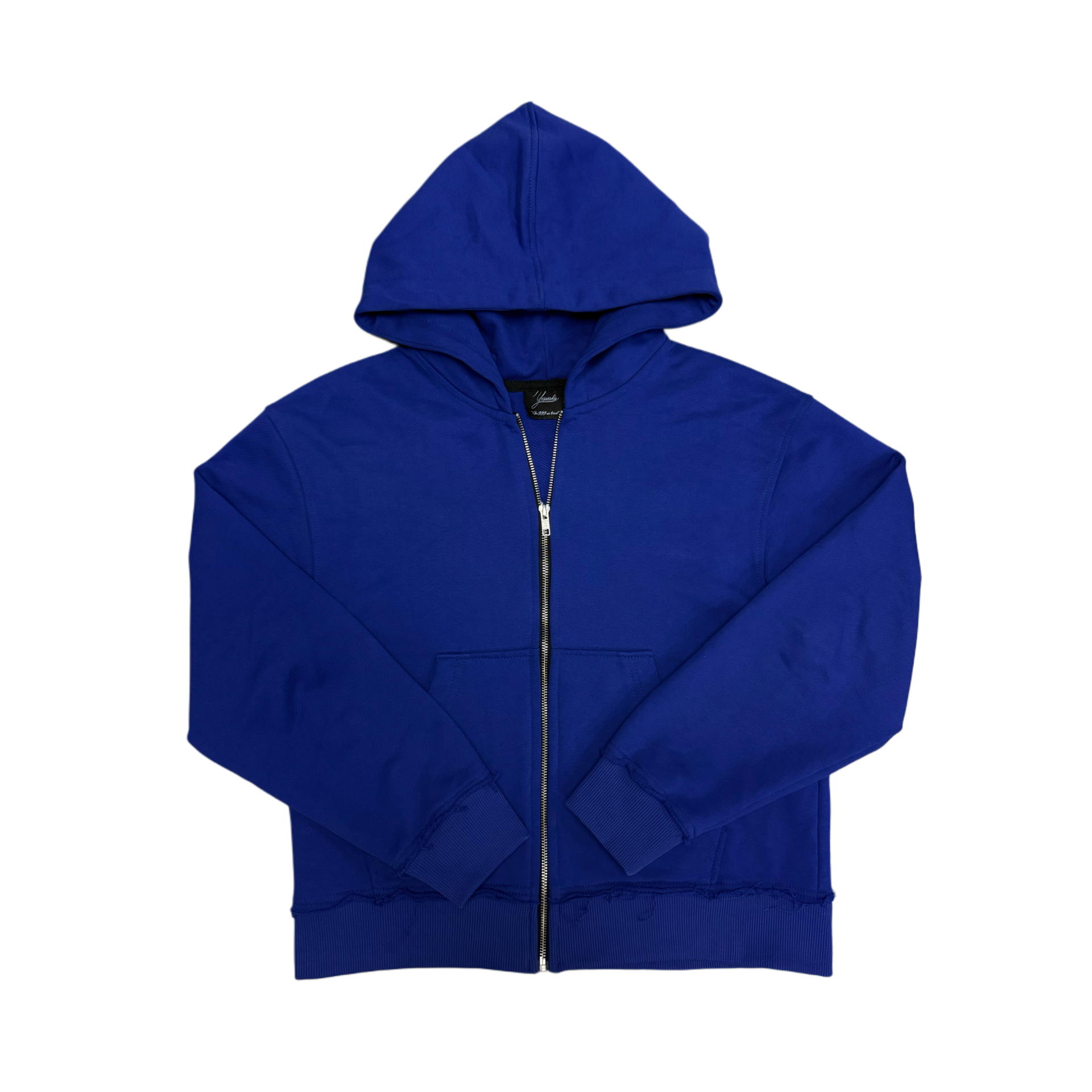 "Yessirskkiii" SIGNATURE BLUE ZIP HOODIE 