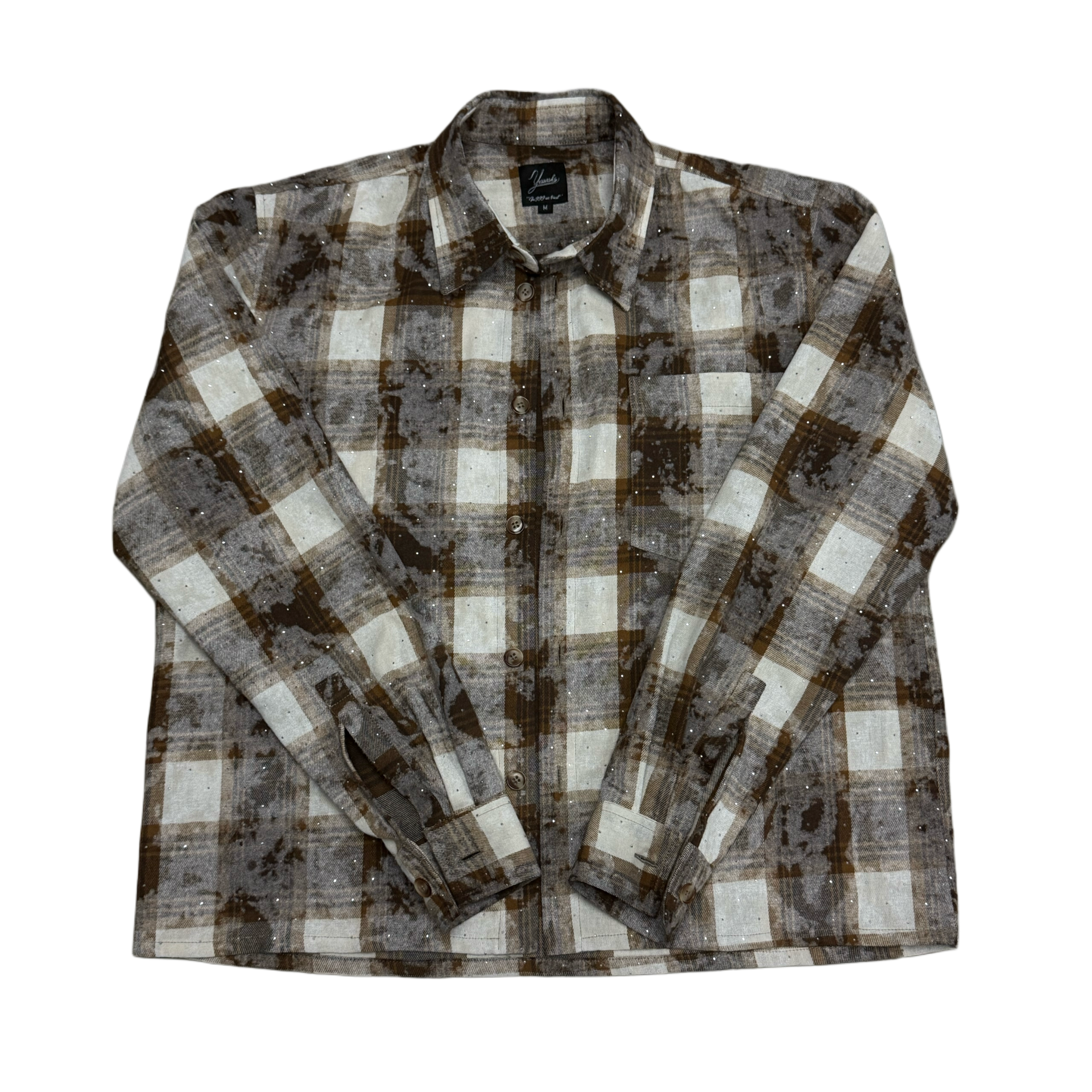 RHINESTONE FLANNEL 
