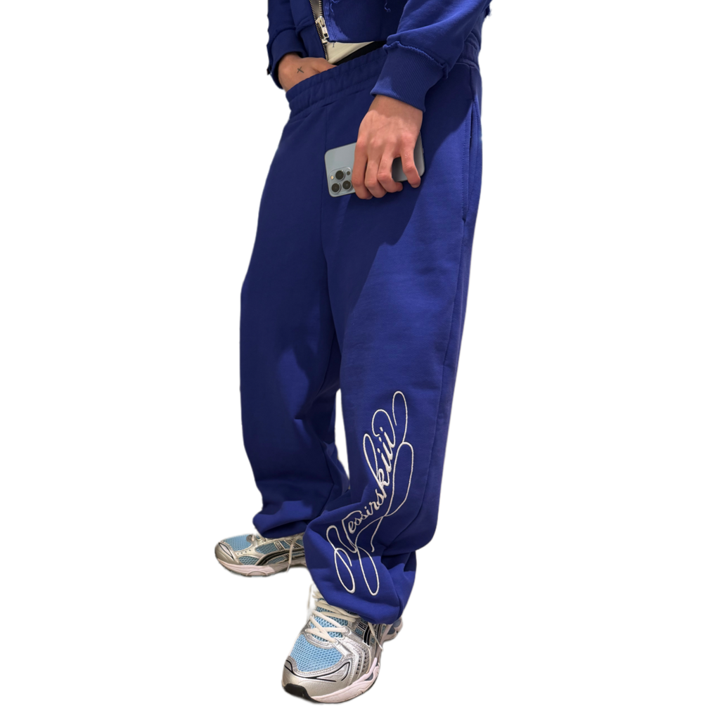 "Yessirskiii" BLUE SWEATPANTS 