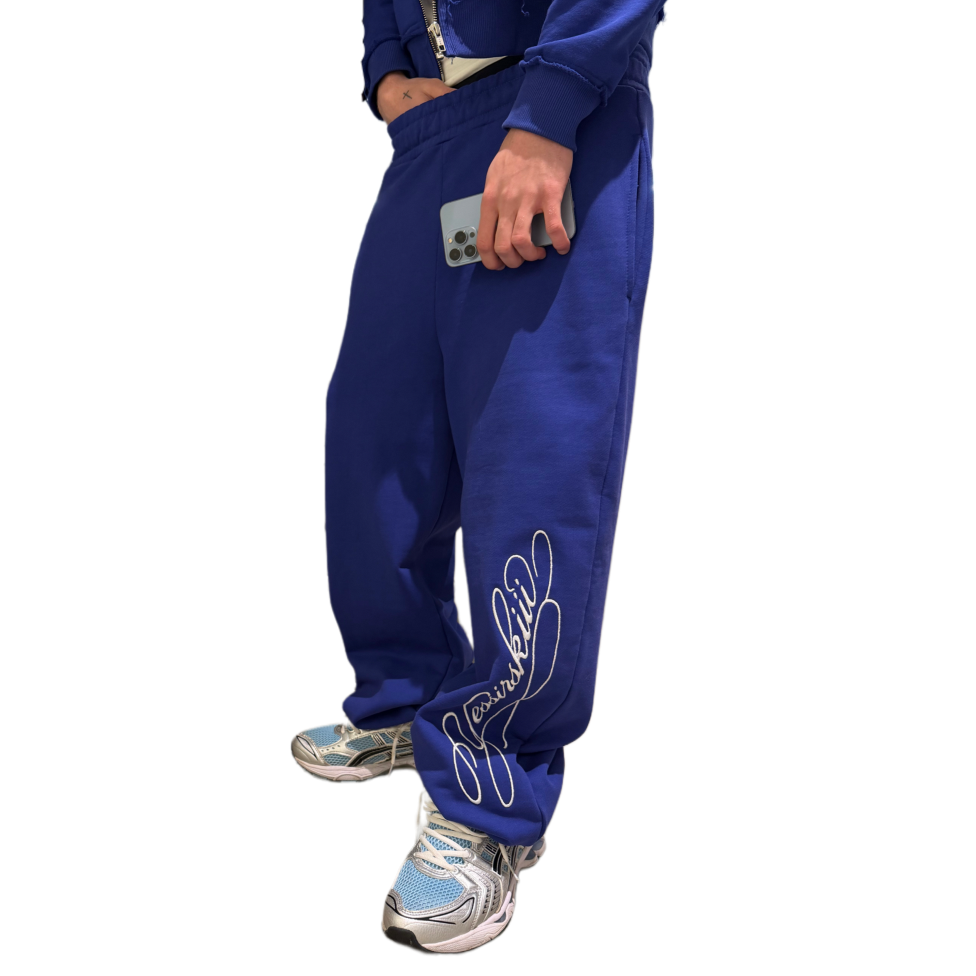 "Yessirskiii" BLUE SWEATPANTS 