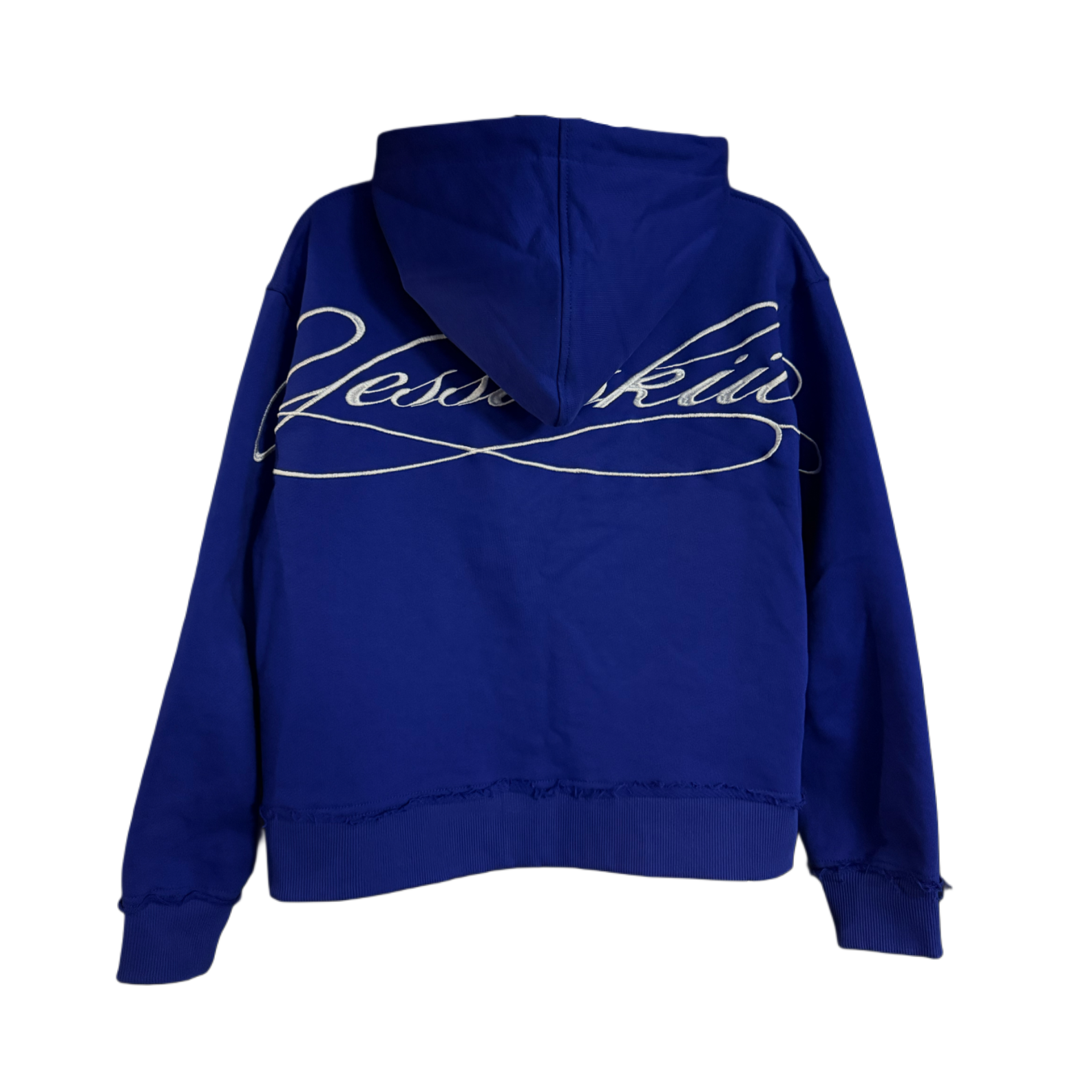 "Yessirskkiii" SIGNATURE BLUE ZIP HOODIE 