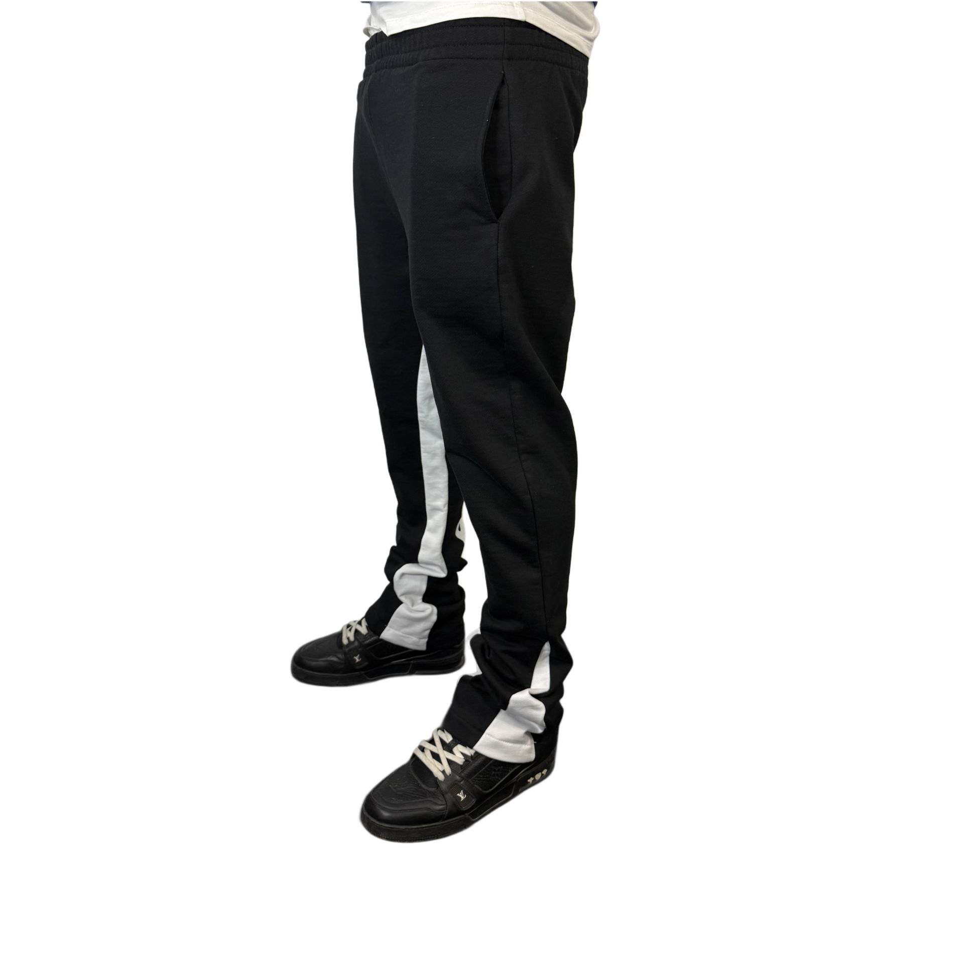 "YESSIR" BLUE FLARE PANTS