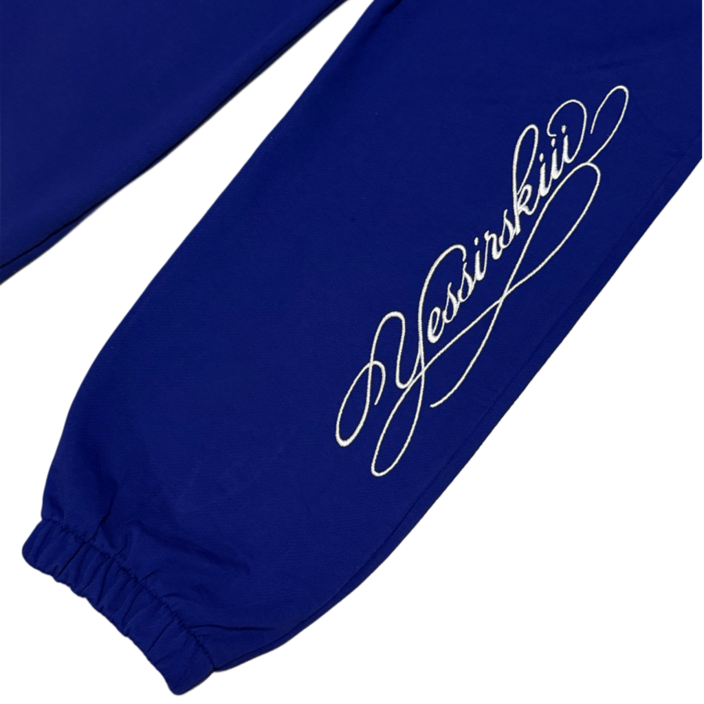 "Yessirskiii" BLUE SWEATPANTS 