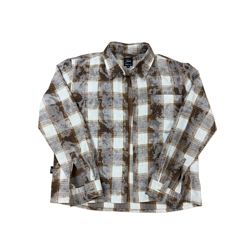 RHINESTONE FLANNEL