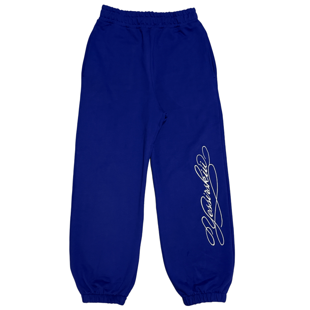 "Yessirskiii" BLUE SWEATPANTS 