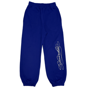 "Yessirskiii" BLUE SWEATPANTS 
