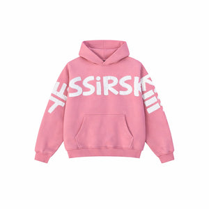 "YESSIRSKIII" PINK HOODIE