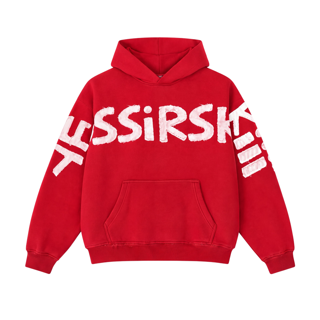 "Yessirski" RED HOODIE