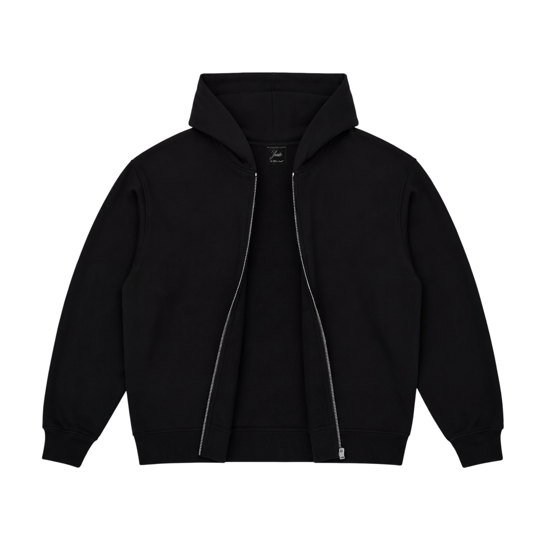 "Yessirski" SIGNATURE BLACK ZIP HOODIE