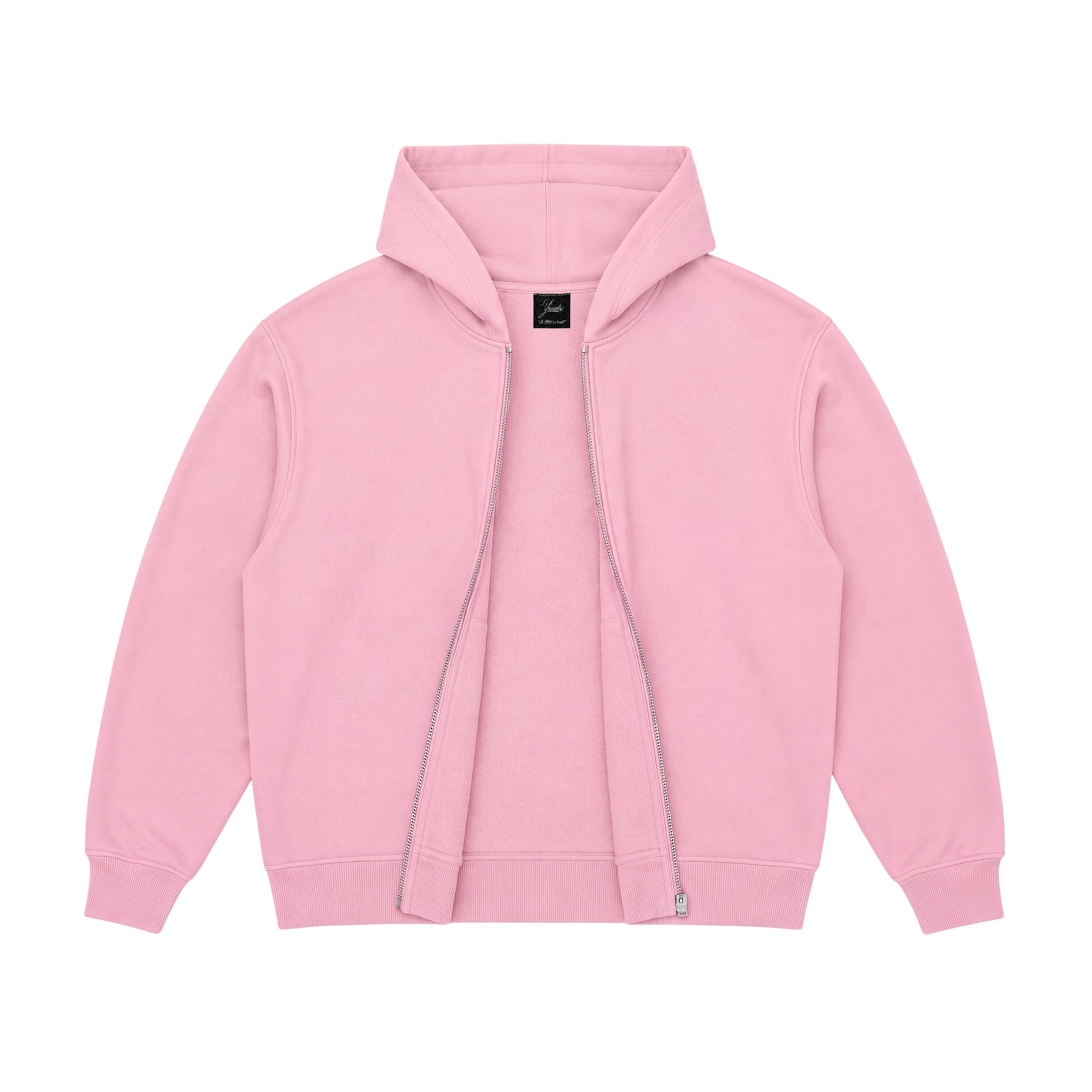 "Yessirski" SIGNATURE PINK ZIP HOODIE