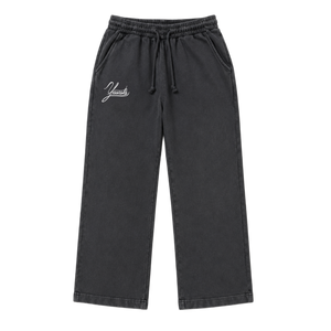 WASHED BASIC SWEATPANTS