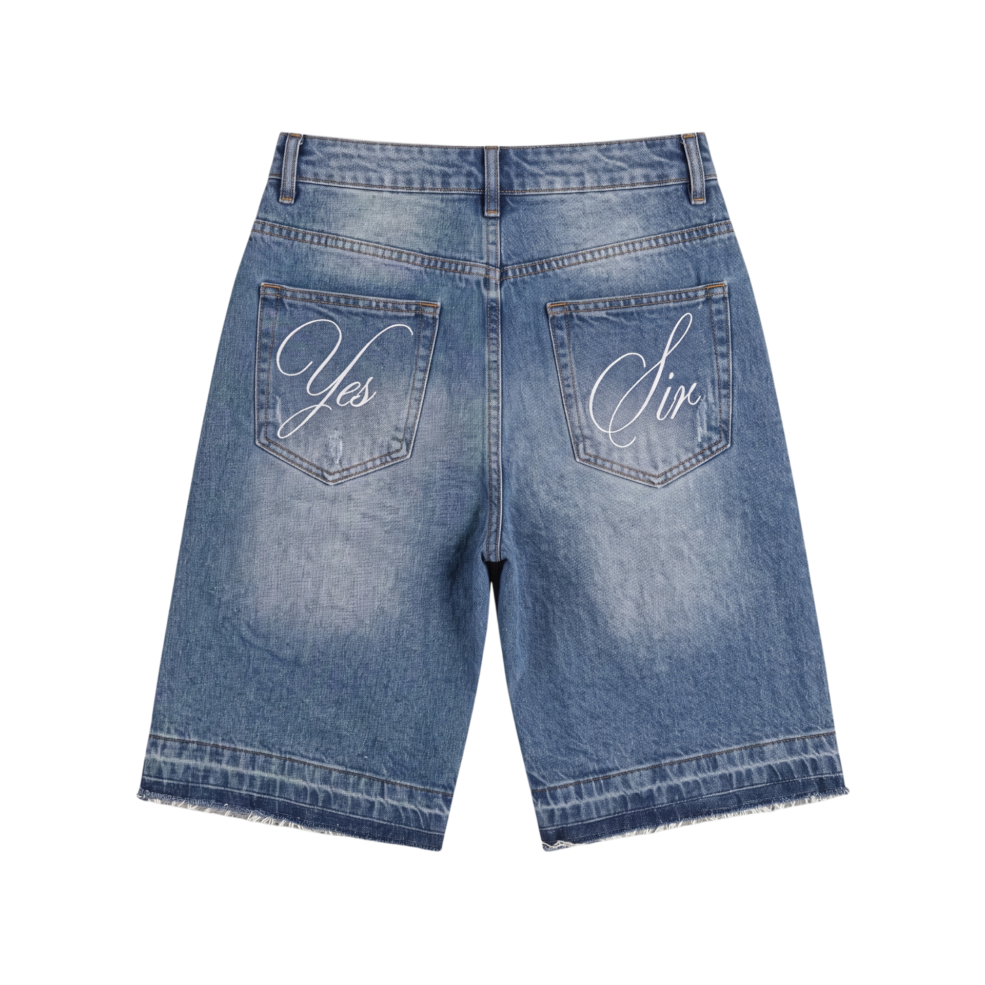 "YES SIR" BLUE JORTS