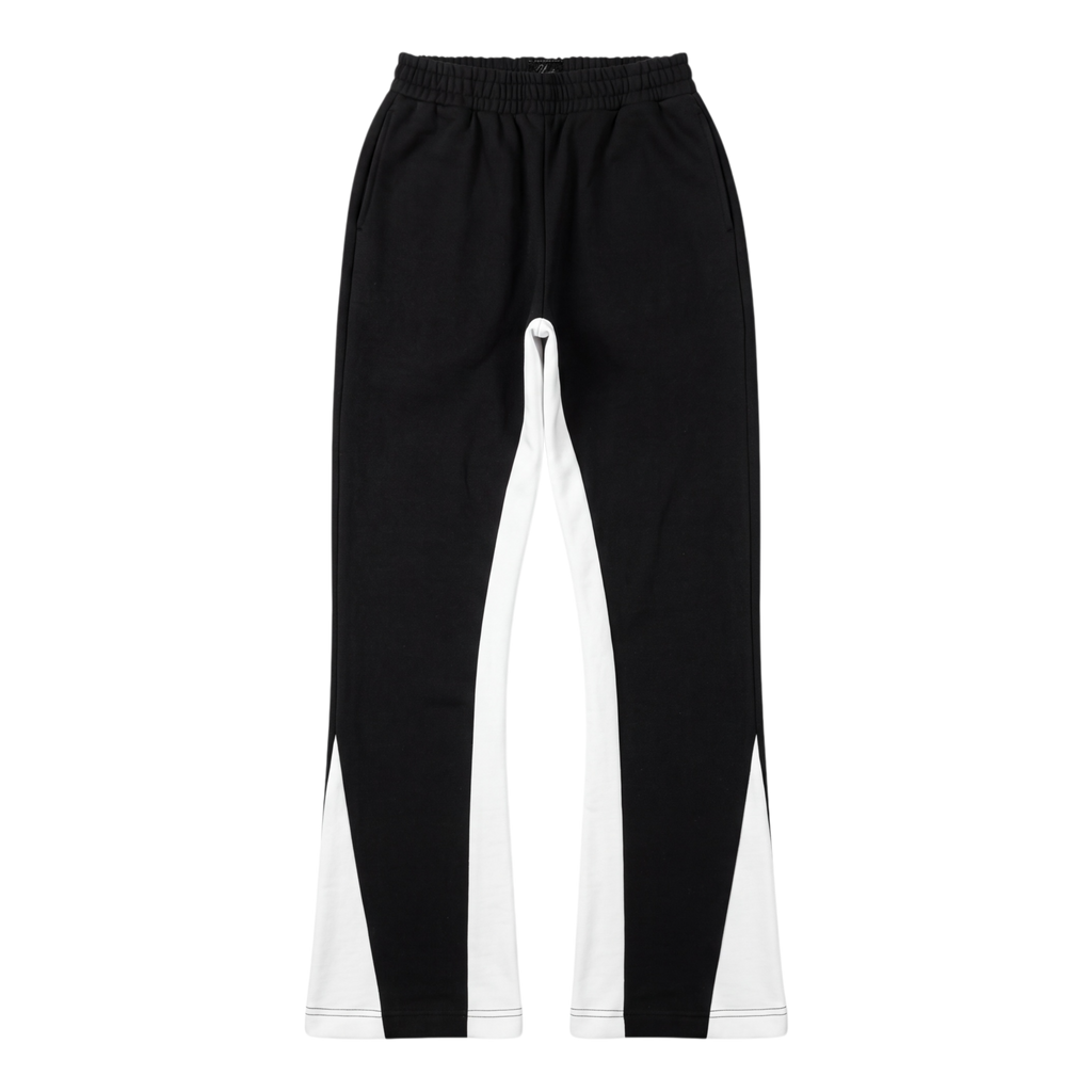 "YESSIR" BLACK FLARE PANTS