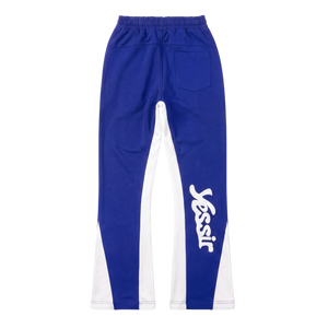 "YESSIR" BLUE FLARE PANTS
