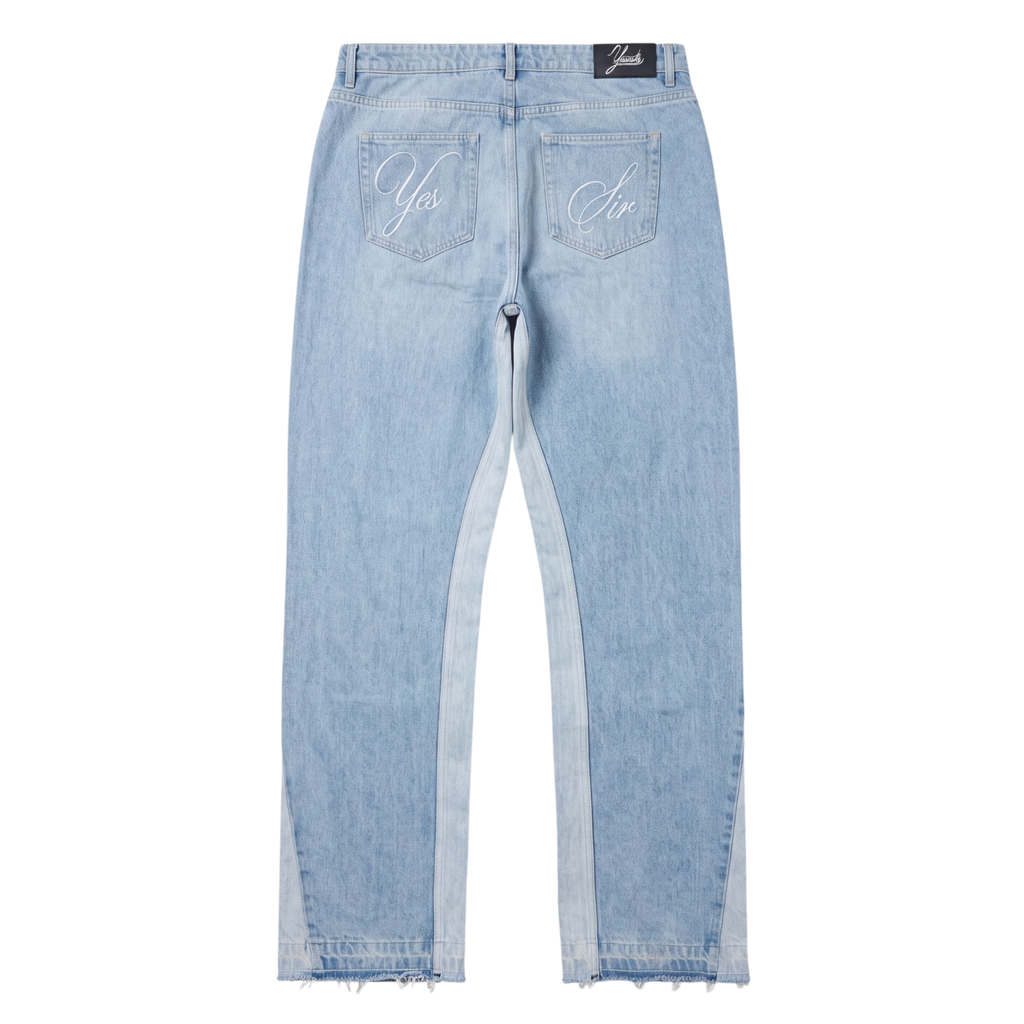 "YES SIR" FLARE JEANS