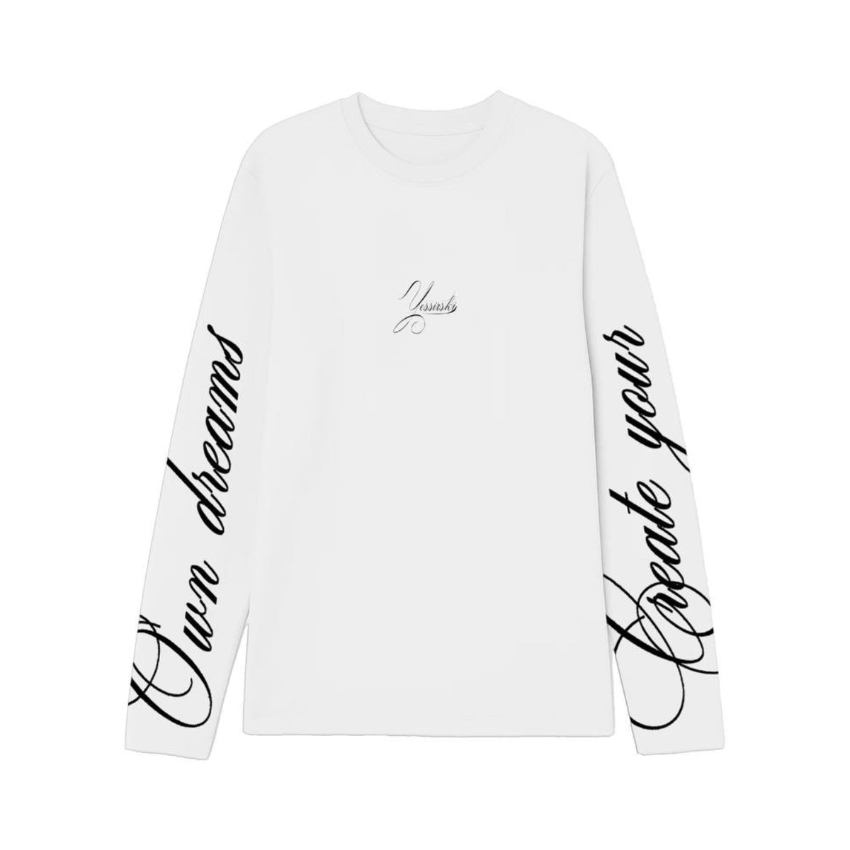 "Create your own..." LONGSLEEVE WHITE